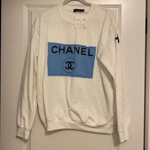 Designer-ish Chanel sweatshirt NWT